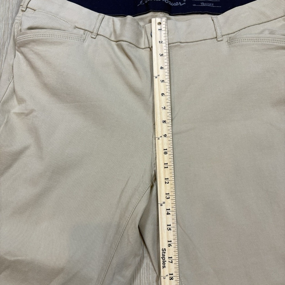 Eddie Bauer‎ Stretch Bootcut Trouser Pants Curvy Fit Women's SZ 24 khaki Tan - Picture 4 of 8